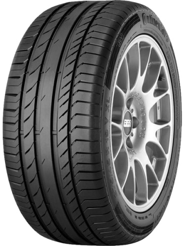 фото протектора и шины ContiSportContact 5 SUV Шина Continental ContiSportContact 5 SUV 255/45 R19 100V